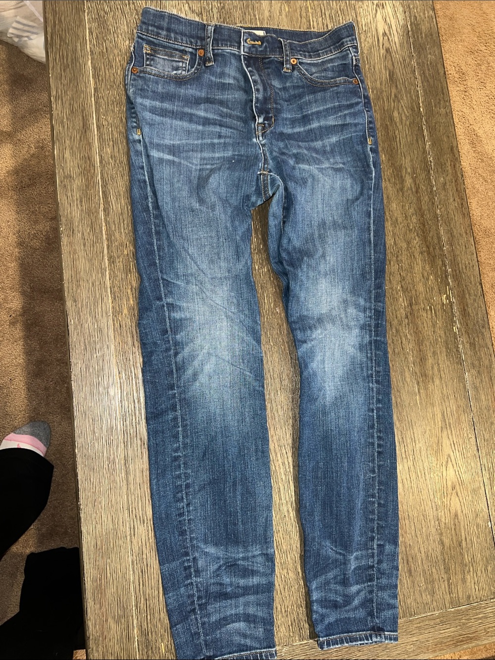 Madewell high riser skinny size 28 jeans